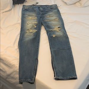 God’s Masterful Children Distressed Jeans